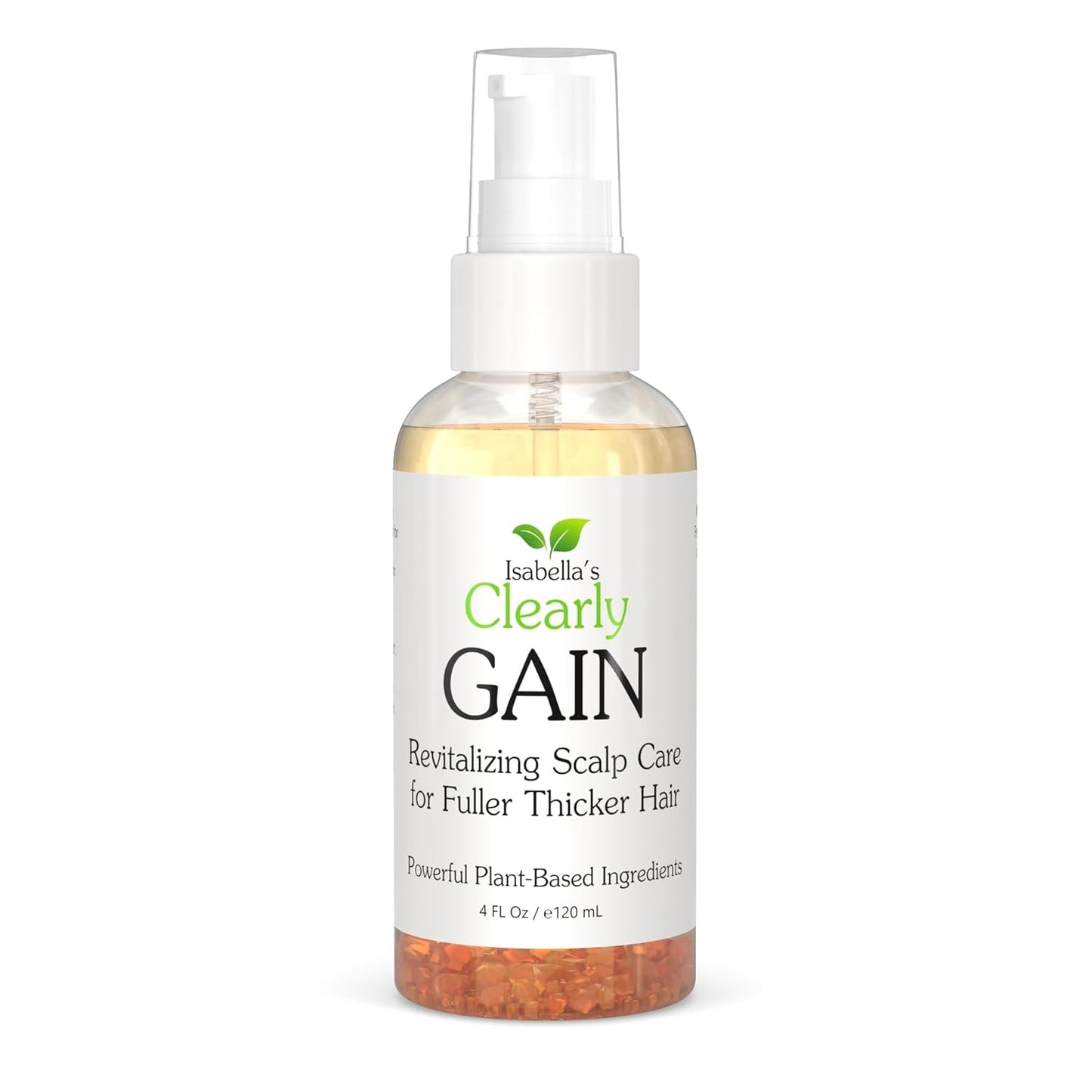 Clearly GAIN, Hair Growth Oil and Thickening Scalp Treatment for Men and Women | Natural Herbal Serum with Castor, Jojoba, Clary Sage, Rosemary, Nettle for Hair Loss, Alopecia, Thinning Hair