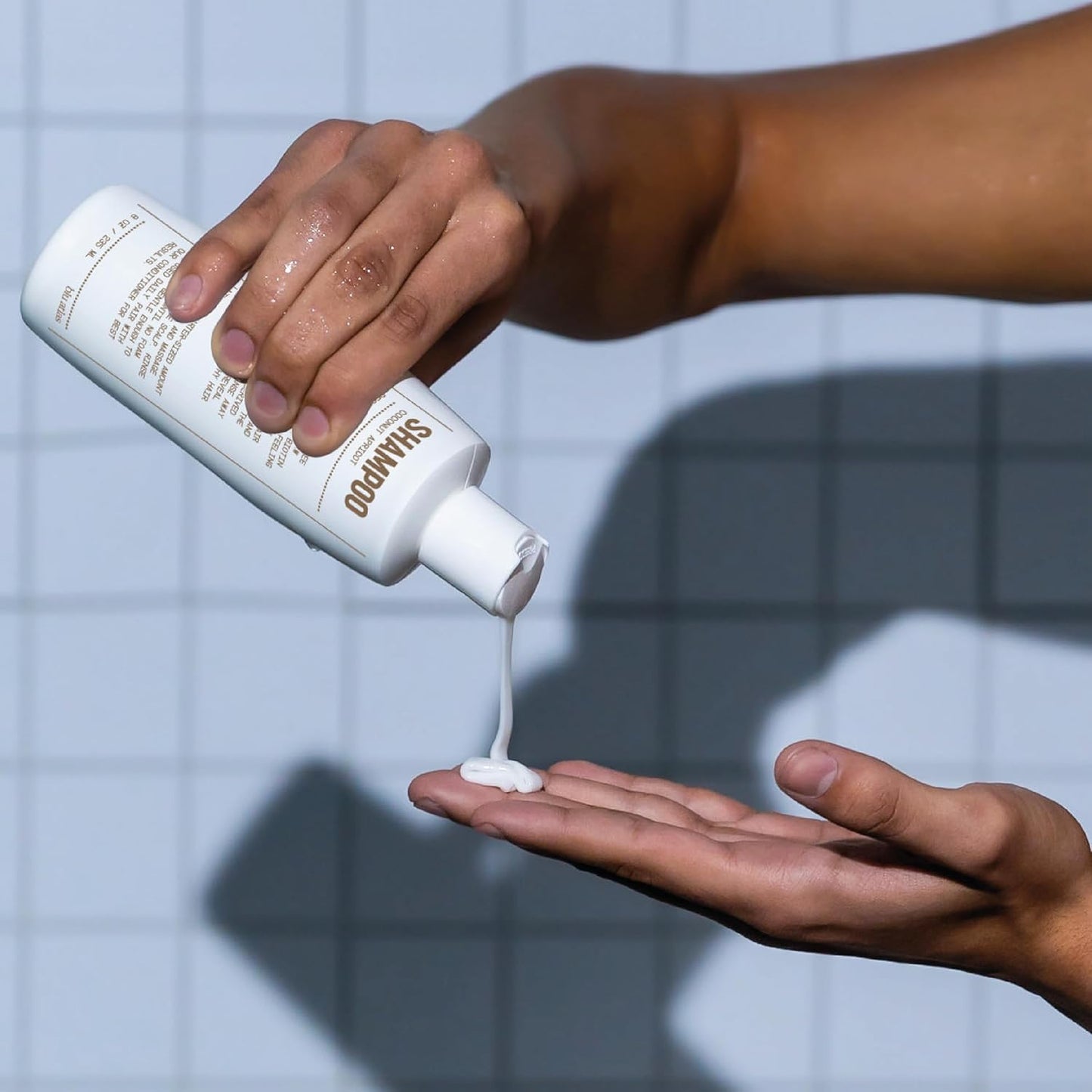 Blu Atlas Men's Natural Shampoo – Organic, Sulfate-Free, Paraben-Free – Deep Cleansing & Hydrating – Coconut Apricot Scent – Made in America – 8 oz