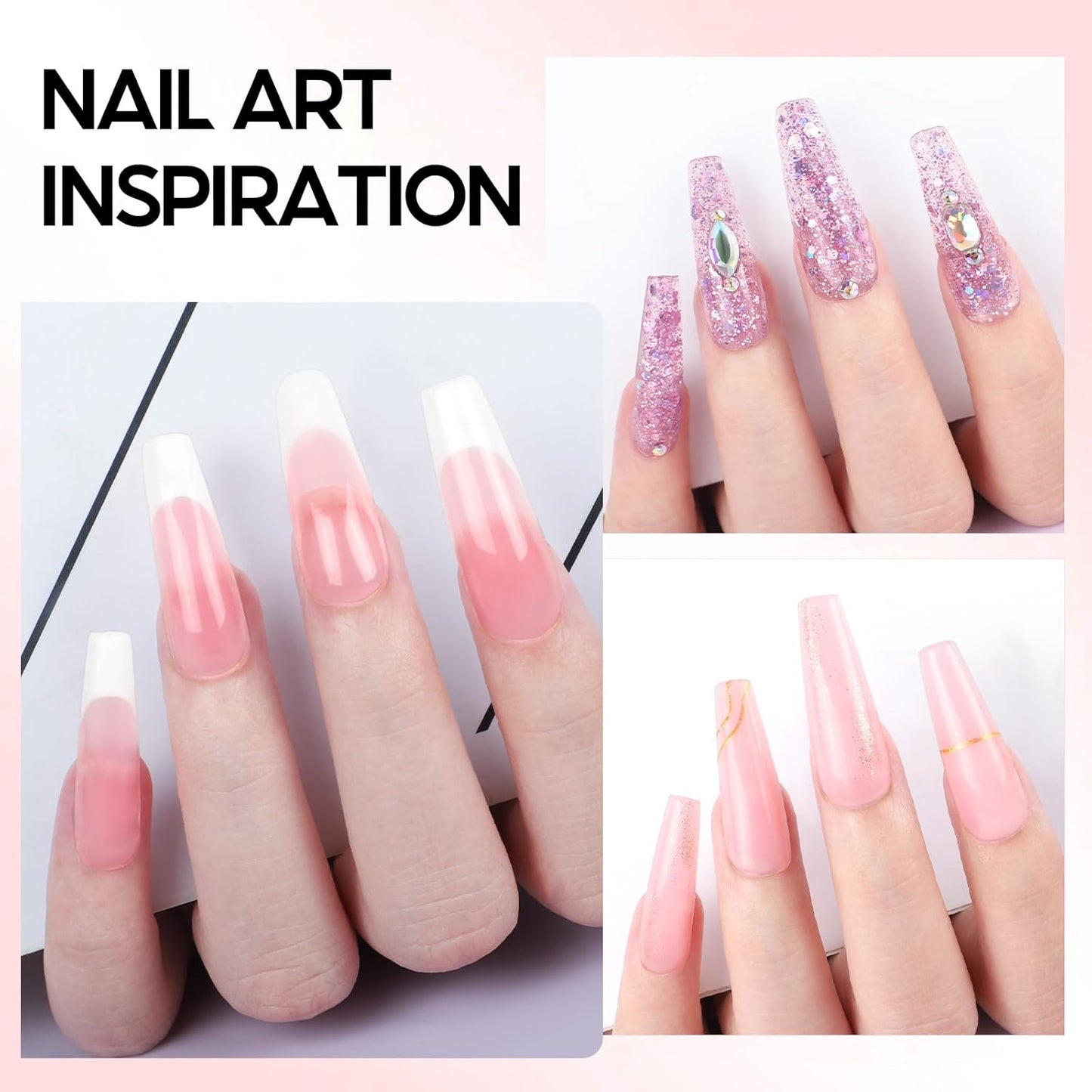 COSCELIA 41pcs Poly Nail Gel Kit Starter Kit with U V Light and Drill, 15 Colors 16ML Nail Extension Gel for Beginners with Everything Fall Colors Professional Nail Lamp DIY Gifts for Women