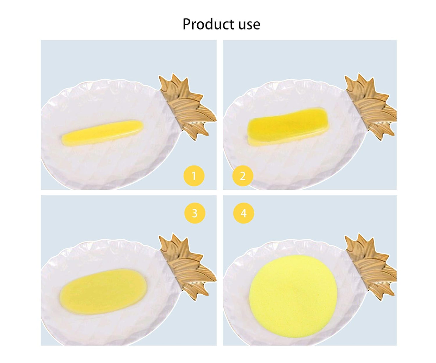 Facial Sponge Compressed 60 Counts Face Sponge Pads Exfoliating Spa Sponges for Facial Cleansing PVA Professional Face Cleanser Makeup Removal