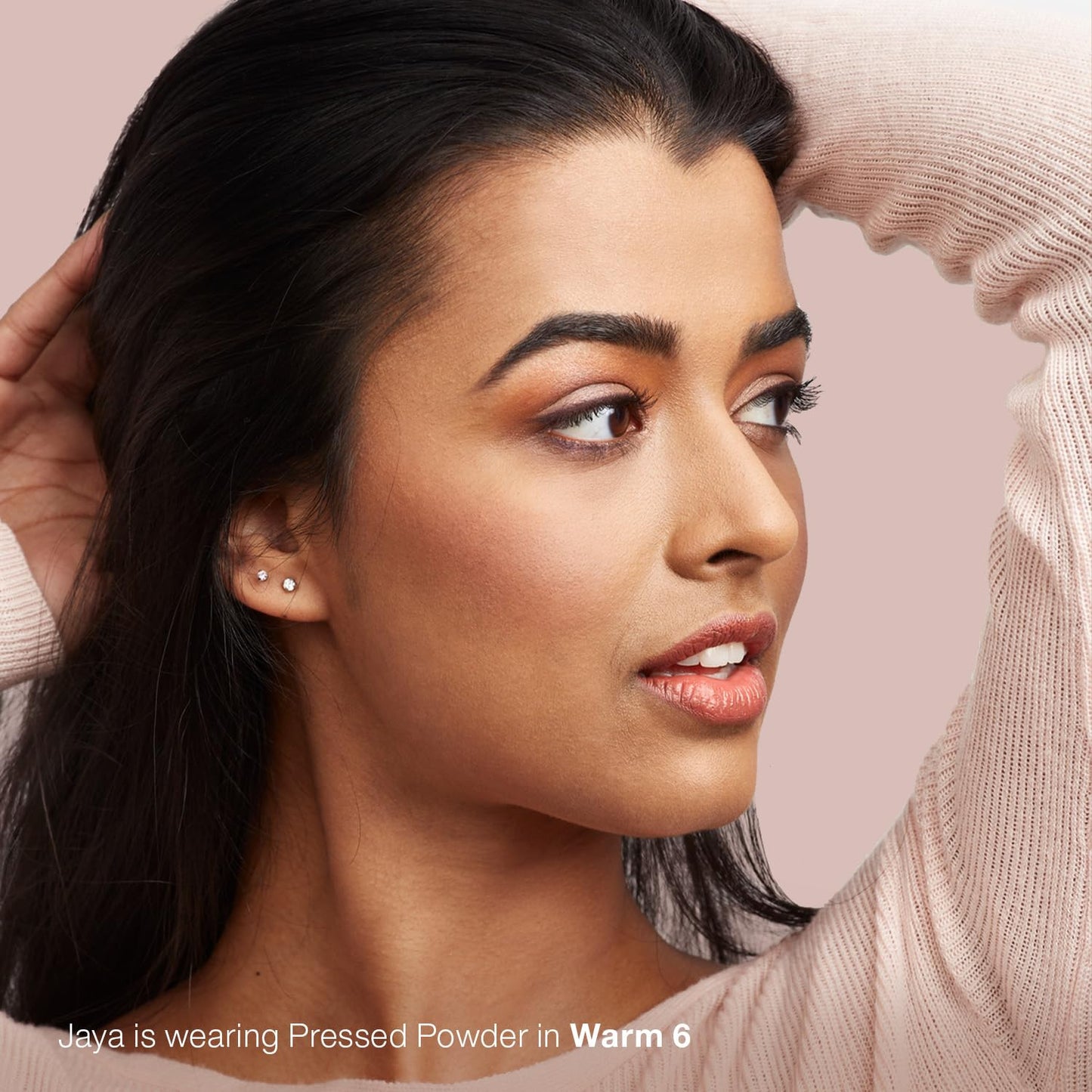 Mineral Fusion Pressed Makeup Powder Foundation, Warm, 0.32 Ounce