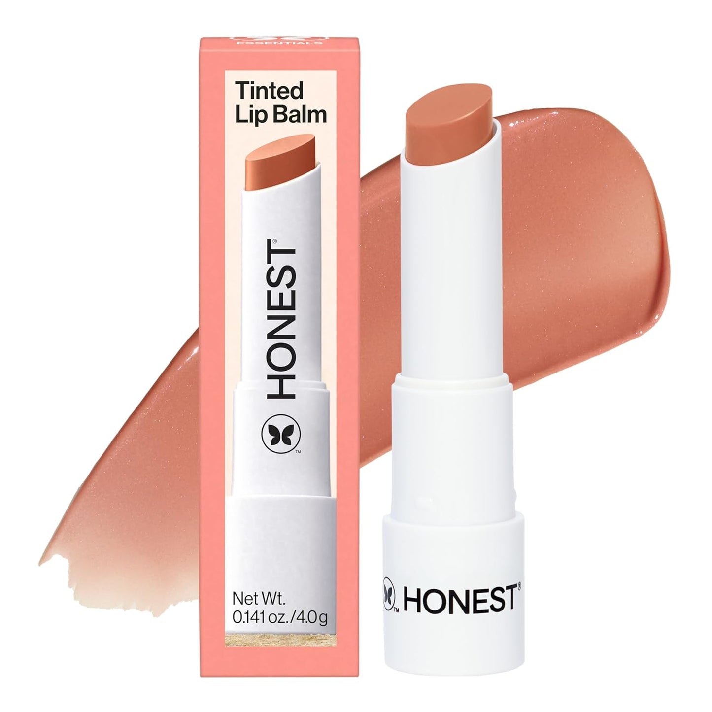 Honest Beauty Moisturizing Vegan Tinted Lip Balm | Antioxidant-rich Acai Extracts + Avocado Oil | Paraben Free + Cruelty Free | Lychee Fruit