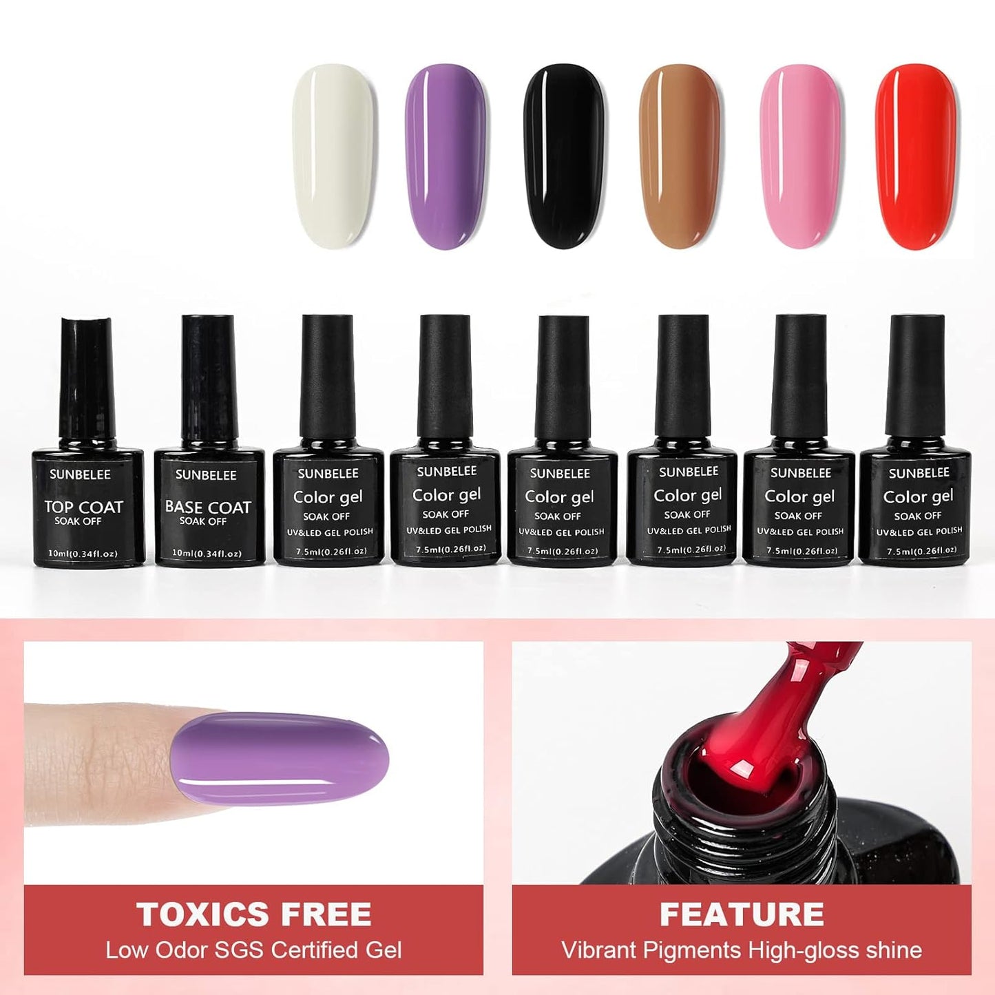 Acrylic Nail Kit with Everything - Nail Kit Set Beginners, Gel Nail Polish Kit with UV Light Acrylic Liquid Monomer Nail Art Decoration DIY Nail Art Tool Nail Supplies