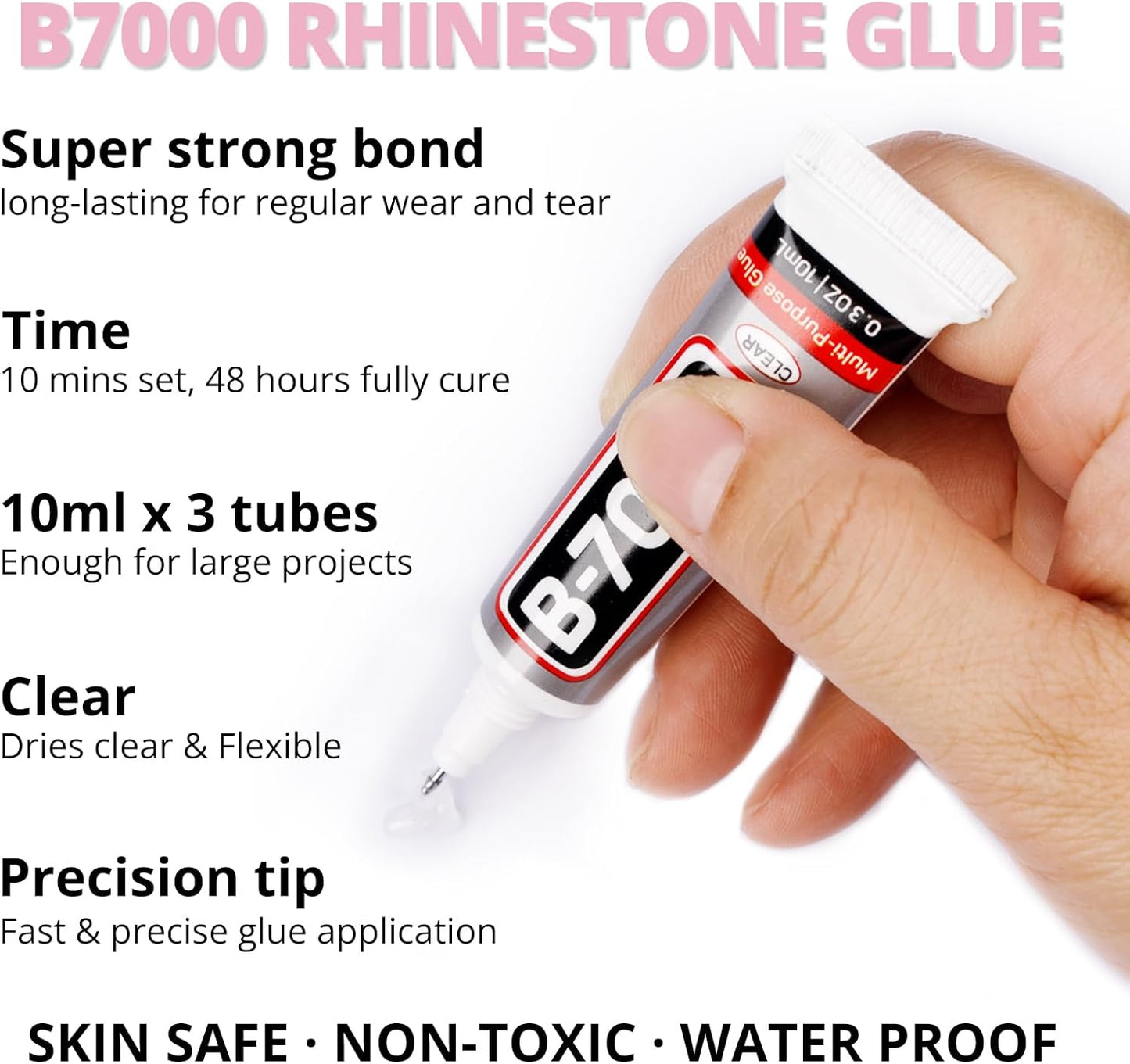 30000Pcs Resin Jelly Rhinestones for Crafting Bedazzling, Pink ab Flatback Gems Jewels for Crafts Clothing Shoes Fabric Tumblers Phone, Flat Back Light Pink Crystal S6/10/16/20/30 with b7000 Glue