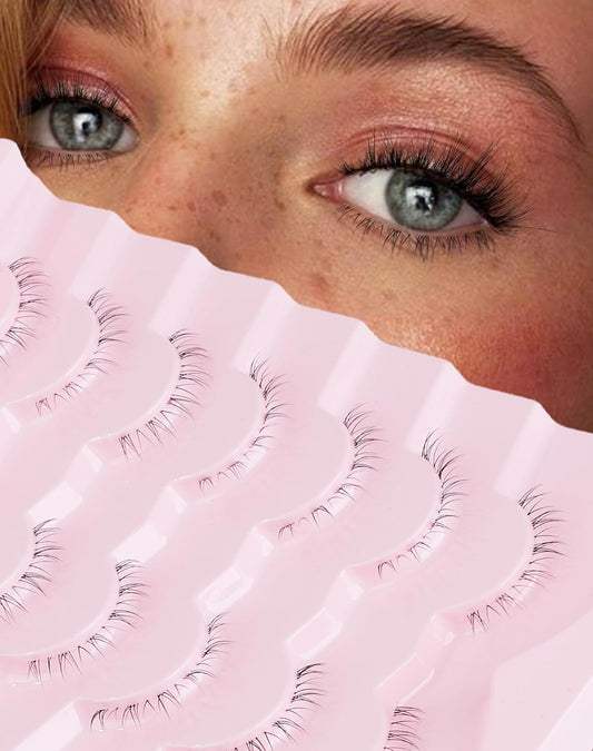 Eyelashes False Bottom Lashes Lower Lashes Fake Bottom Eyelashes 7 Pairs R-2