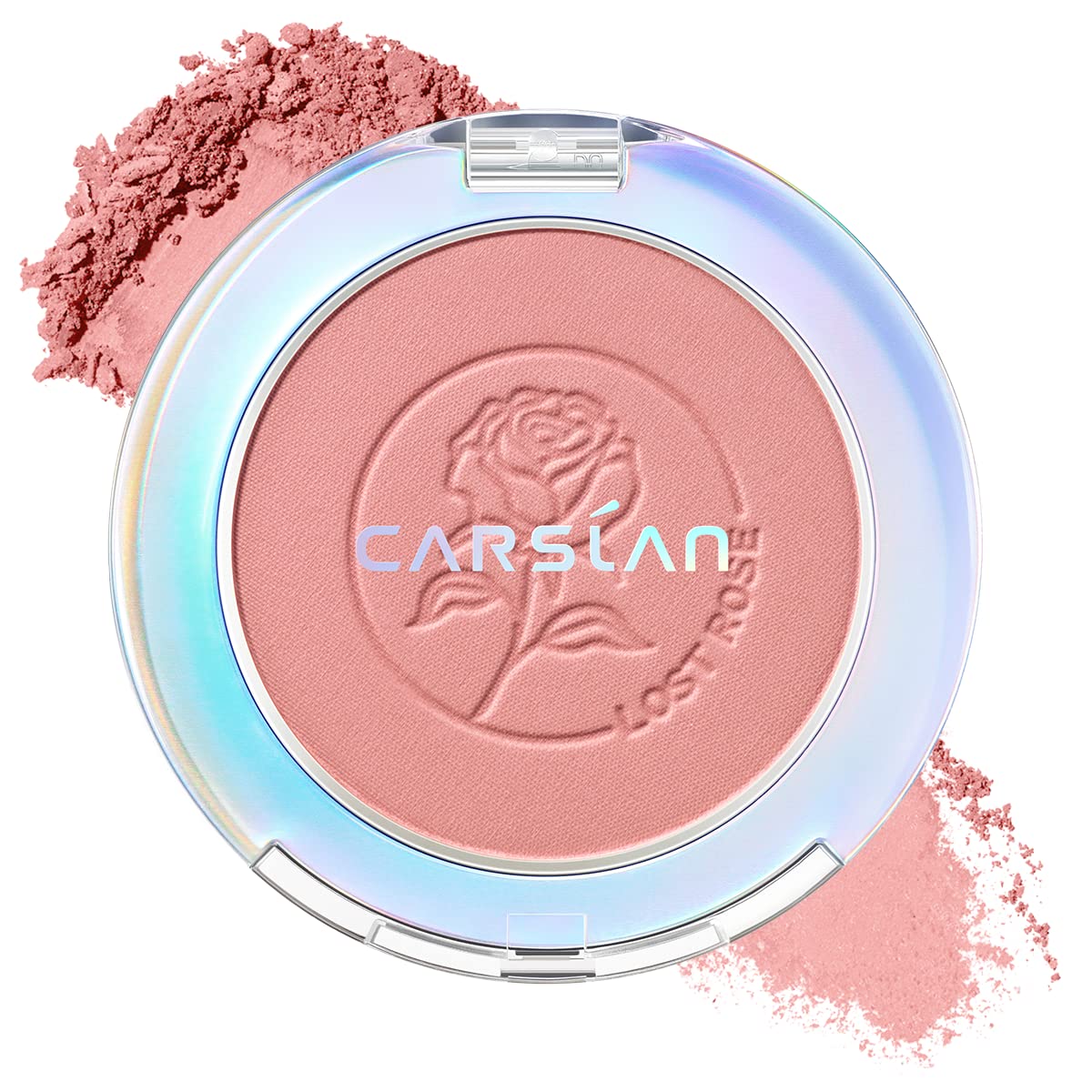 Face Blush, Powder Blush Makeup, Longlasting Highly Pigmented Face makeup, Smooth, Vegan & Cruelty Free, 1 Count, 04 LOST ROSE