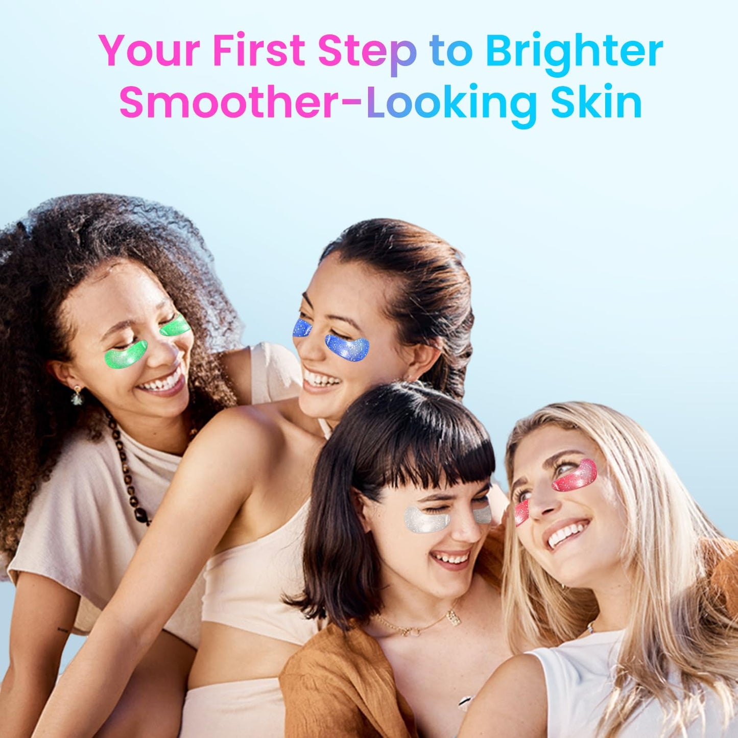 Eye Masks (48 Pairs) - Face Masks Skincare, Undereye Patches for Puffy Eyes, Dark Circles, Wrinkles, Collagen Eye Gels for Bridesmaid - Gifts for Women, Bachelorette Party Favors