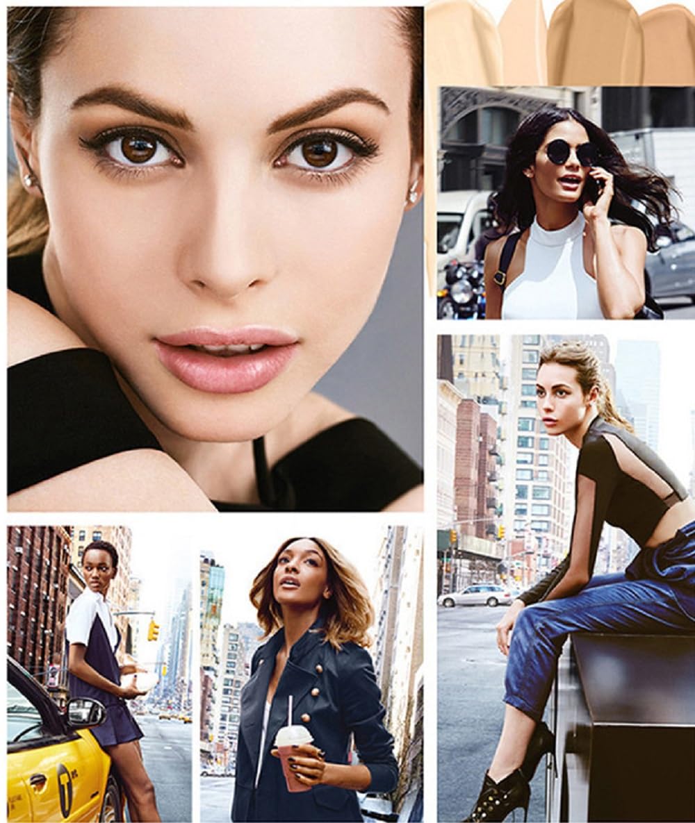 TLM Foundation Color Changing,TLM Colour Changing Liquid Foundation Hides Wrinkles & Lines,BB Cream Makeup Base Concealer Cover Moisturizing Fluid for all Skin Tone SPF15(30ML)