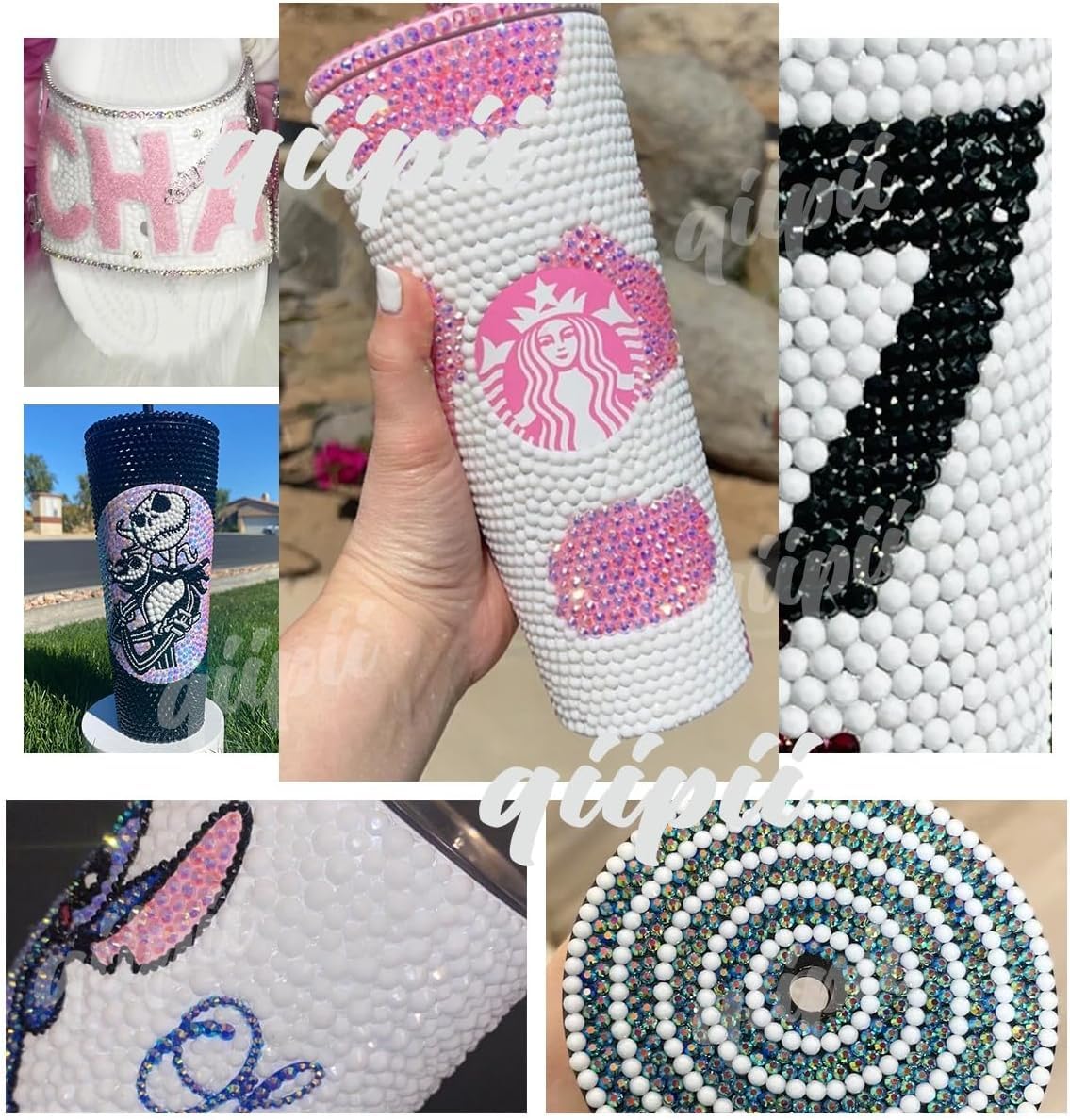 3mm 4mm 5mm 3 Boxes Pure Light Pink Resin Rhinestones for Bedazzling Crafting Flatback Jelly Stones Bulk Diamonds Gems for Nails Face Eyes Makeup Tumblers Bottles Crafts Clothes Shoes Phones