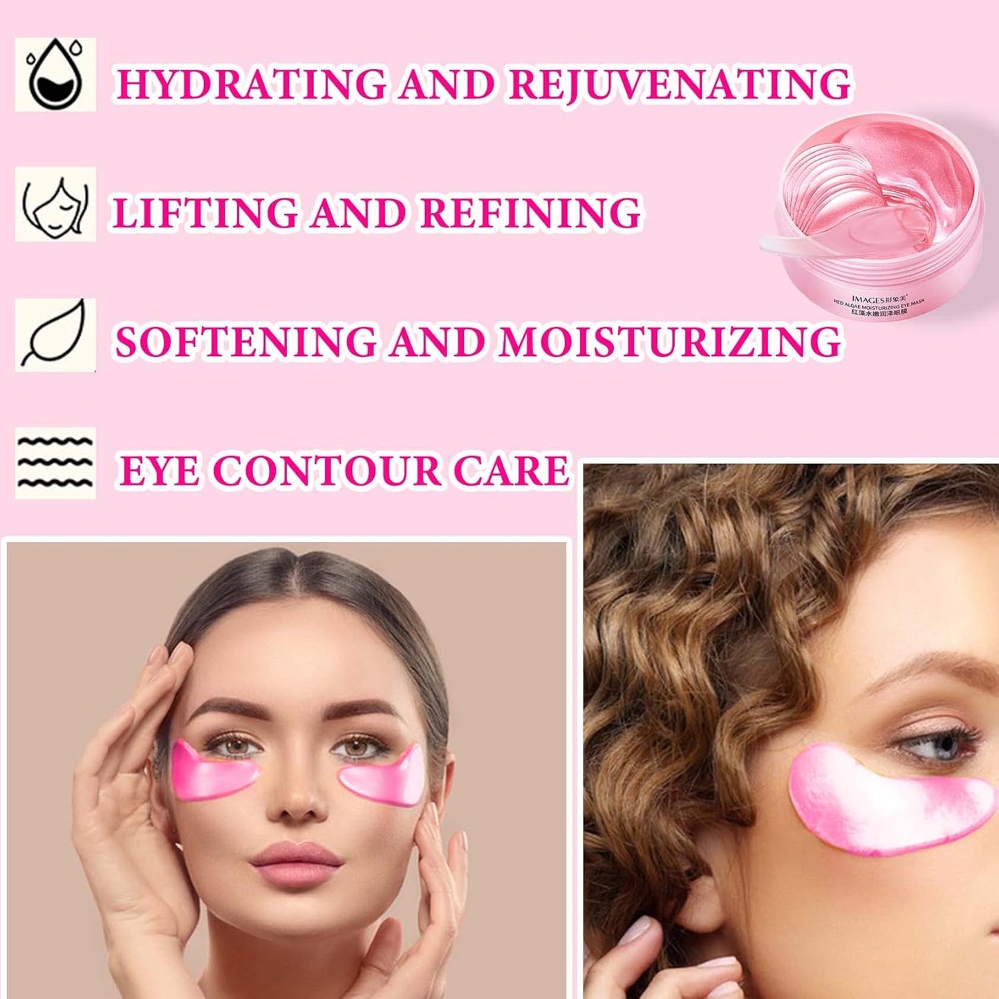 30 Pairs Eye Mask,Under Eye Patches For Dark Circles And Puffiness,Reduces Eye Bags and Smoothes Frownies,Improve Dry and Hydrated Skin Around Eyes,Eye Treatment Patches,Skin Care Products