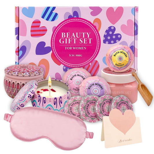 Birthday Gifts For Women, Gifts For Her, For Girlfriend, Mothers Day Gifts, Valentines Day Gifts, 13 in 1 Selfcare Gifts For Women…