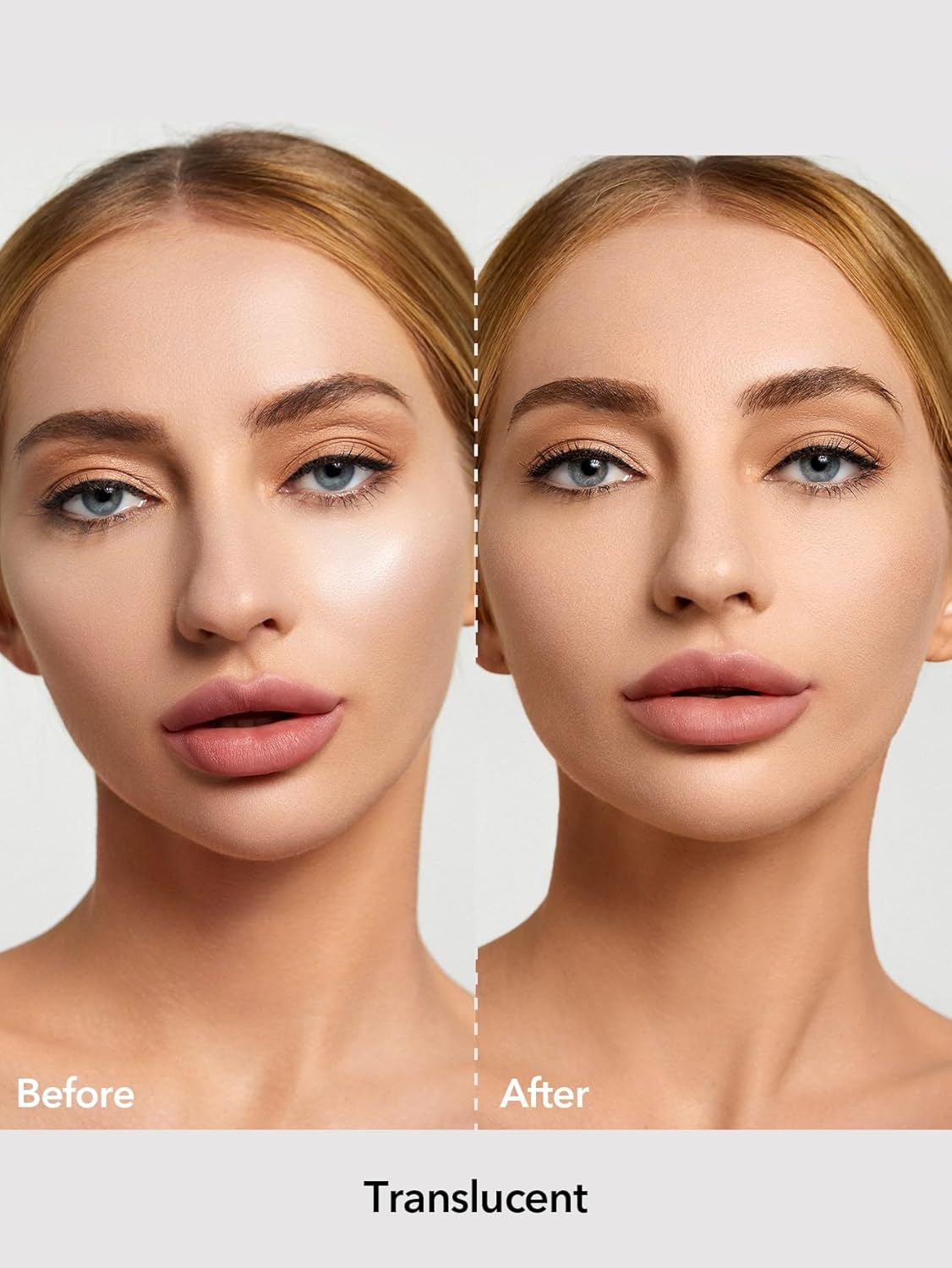 SHEGLAM Baked Glow Setting Powder Oil Control Loose Face Powder Translucent Pore-Less Flawless Smooths Fine Lines Glowy Powder - Translucent