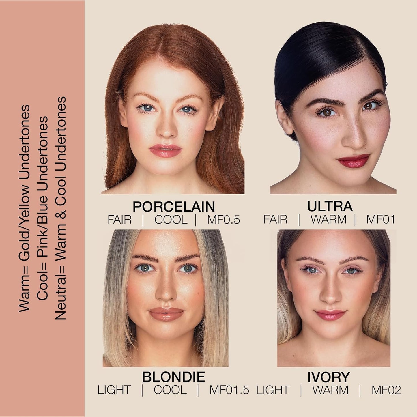 Bellapierre Mineral Foundation SPF 15 – Loose Powder Foundation, Full Coverage Mineral Makeup with Matte Finish – Vegan, Cruelty Free, Hypoallergenic, Oil & Talc Free – 0.32 oz - Ivory