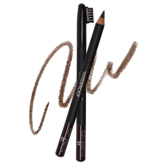 Sorme' Treatment Cosmetics Natural Definitive Waterproof Eyebrow Pencil, Rich Brown, 0.04 Ounce (Pack of 1)