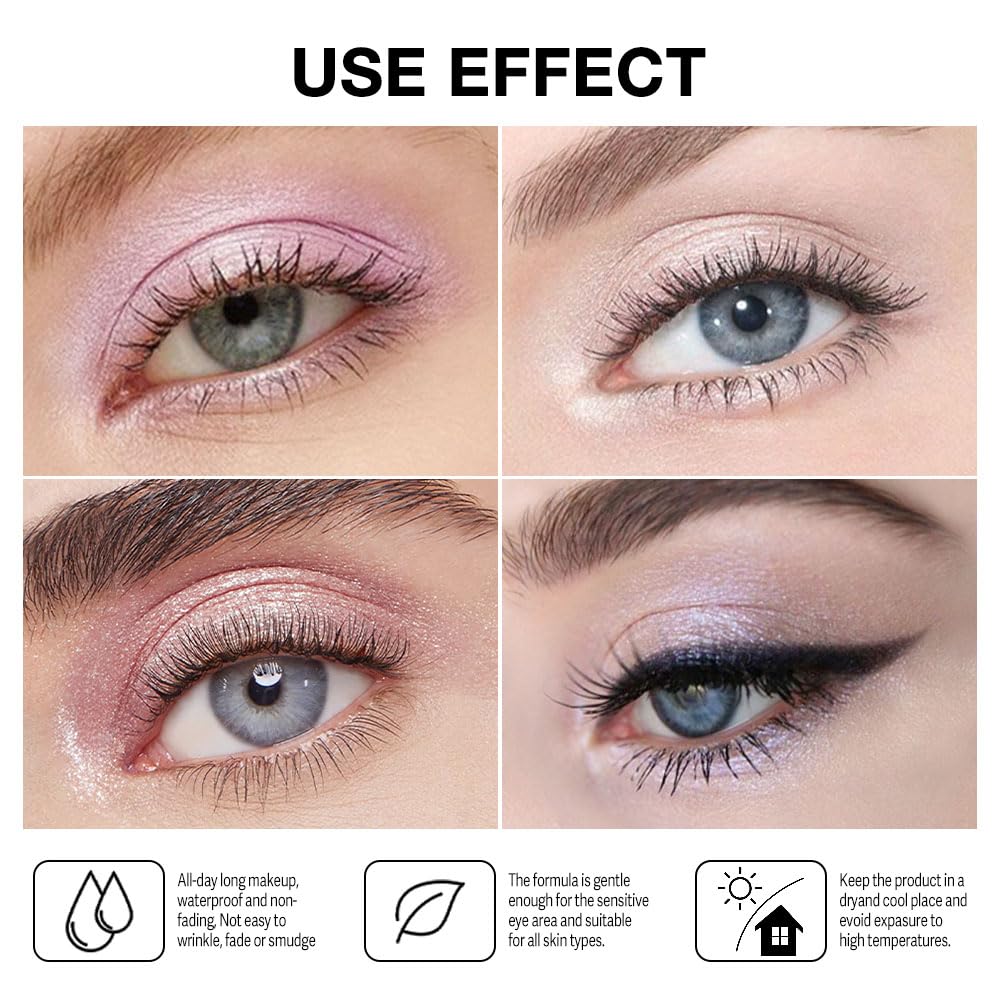 Eyeshadow Makeup Palette with Brush,Nude Pink Natural Neutral Powde Eye Shadow Palette for Older Women,Long Lasting Naturing-Looking,Lightweight,Waterproof,Eye Makeup Kit Travel Size,Vegan