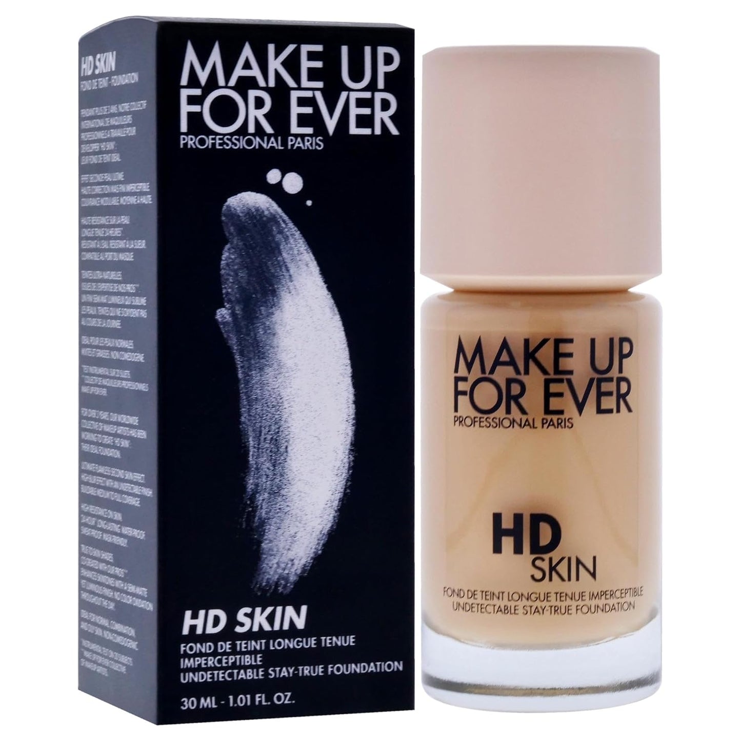 HD Skin Undetectable Longwear Foundation - 1Y18 by Make Up For Ever for Women - 1 oz Foundation
