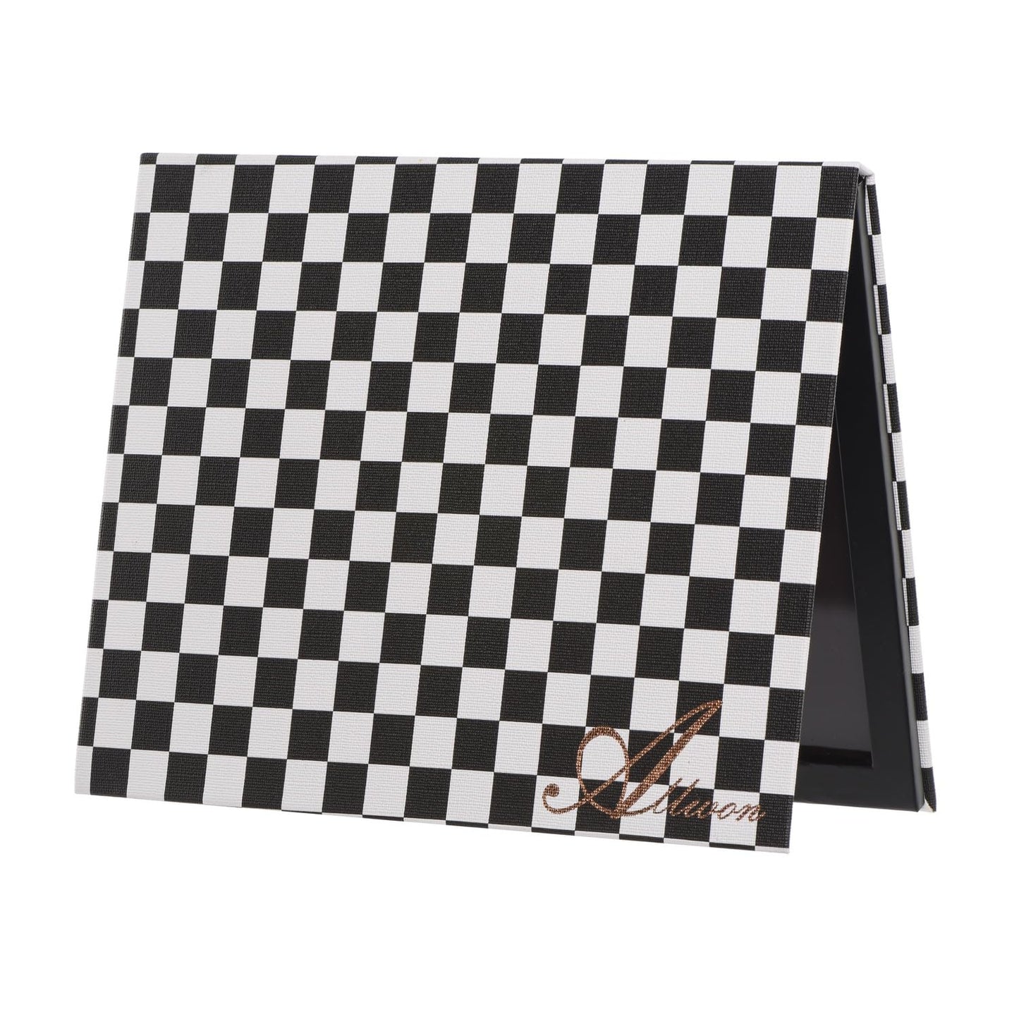 Extra Large Magnetic Palette Checkered Black Empty Makeup Palette for Eyeshadow Lipstick Blush Powder