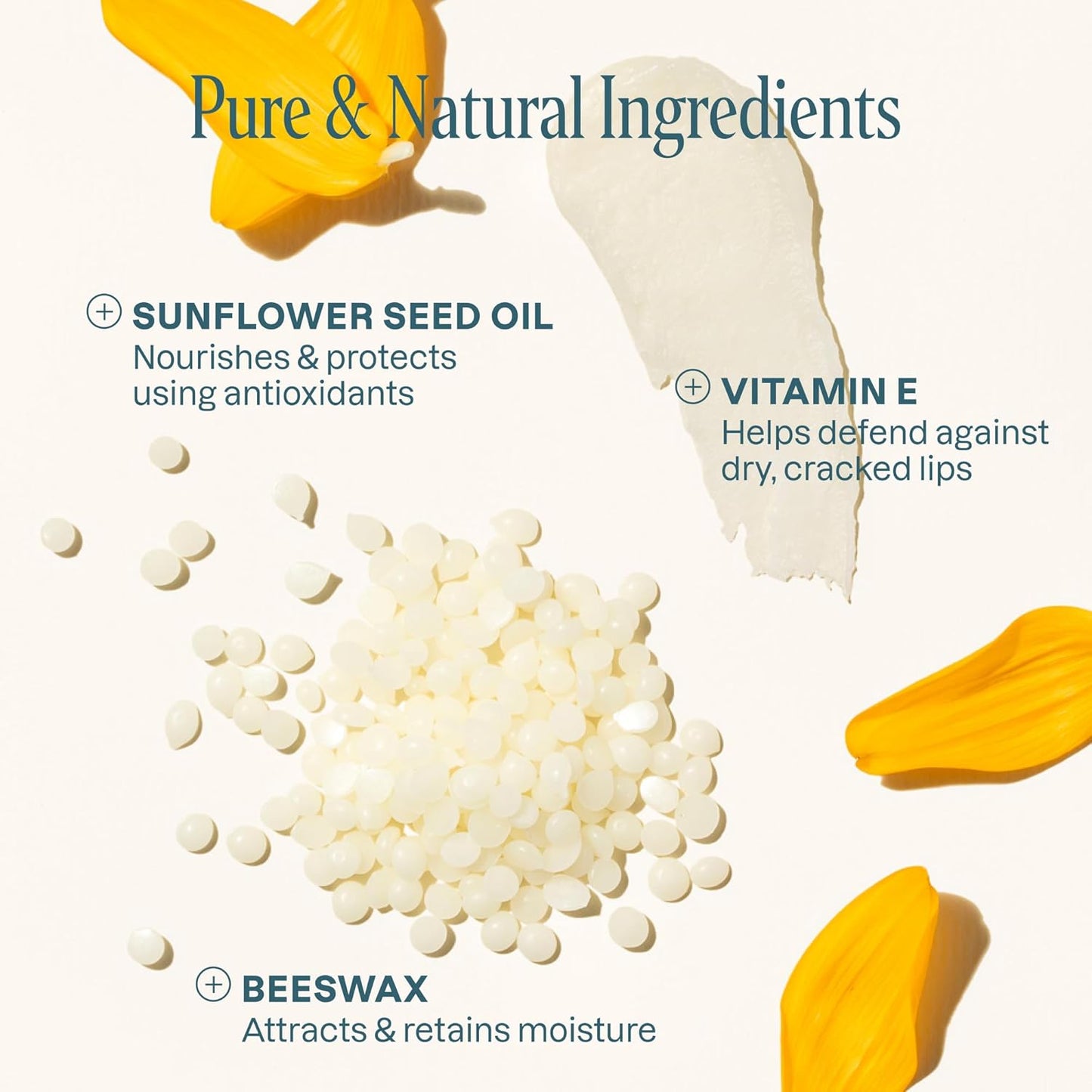 Cliganic Organic Lip Balm Set (6 Flavors) - 100% Natural Hydrating, Moisturizing for Dry Cracked Lips, for Men & Women