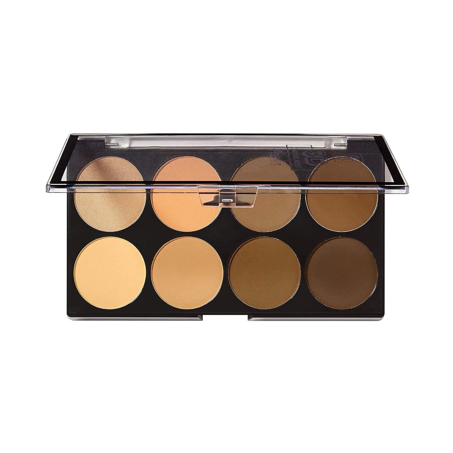 Ruby Kisses Flawless Finish with 3D Contour Powder Makeup Palette - Multiple Contouring Options, Easy Blending, Long-lasting formula, Sculpt &Highlighting, Professional finish (Light Medium)