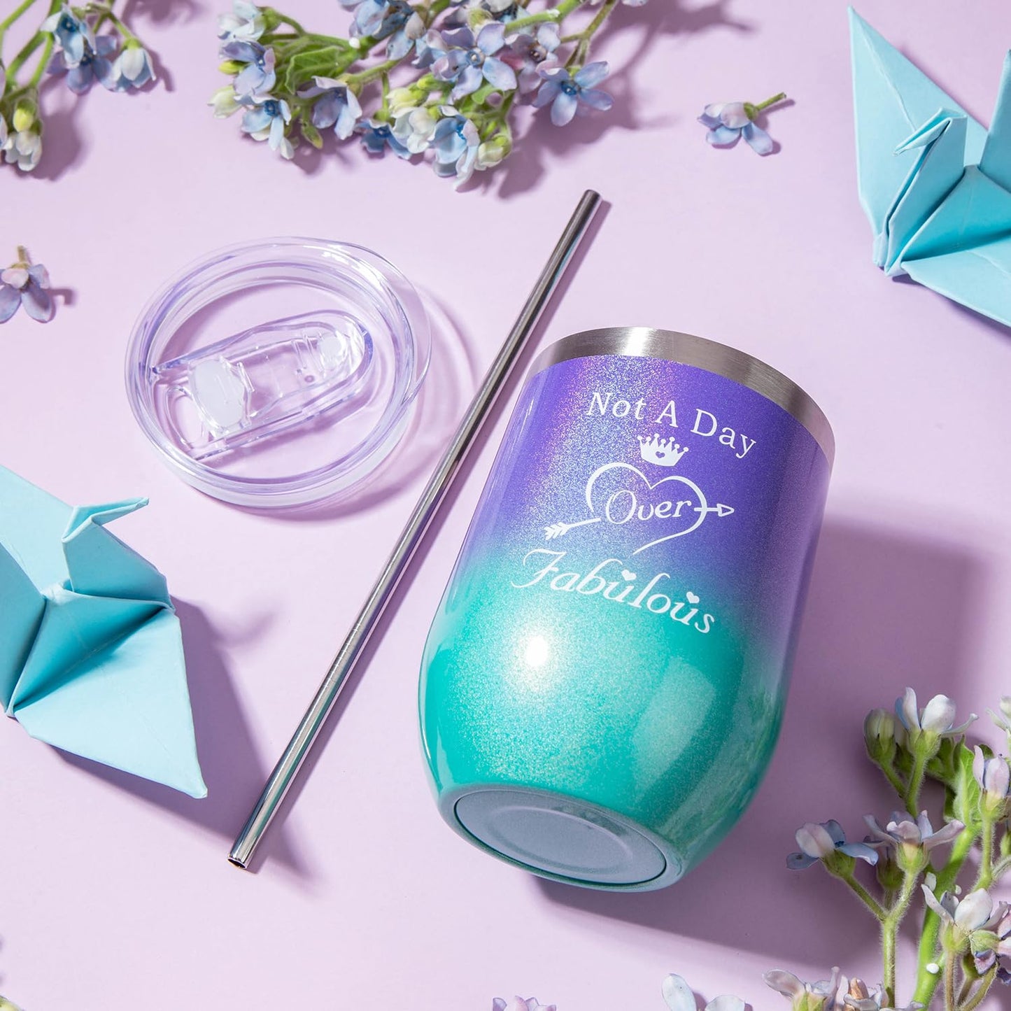 Birthday Gifts for Women,Gifts for Her Purple Gifts Basket for Women Happy Birthday Lavender Relaxing Gift Set Self Care Package Unique Female Gift Ideas Birthday Presents Female Friendship Gifts