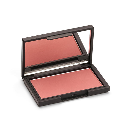 Phase Zero Makeup Powder Blusher - "Nomad" - 4g / 0.141 oz - Full Coverage, Natural Blush - Soft, Buildable Pink, Coral, Peach & Golden Hues - Matte & Shimmering Shades Gives Cheeks a Radiant Glow