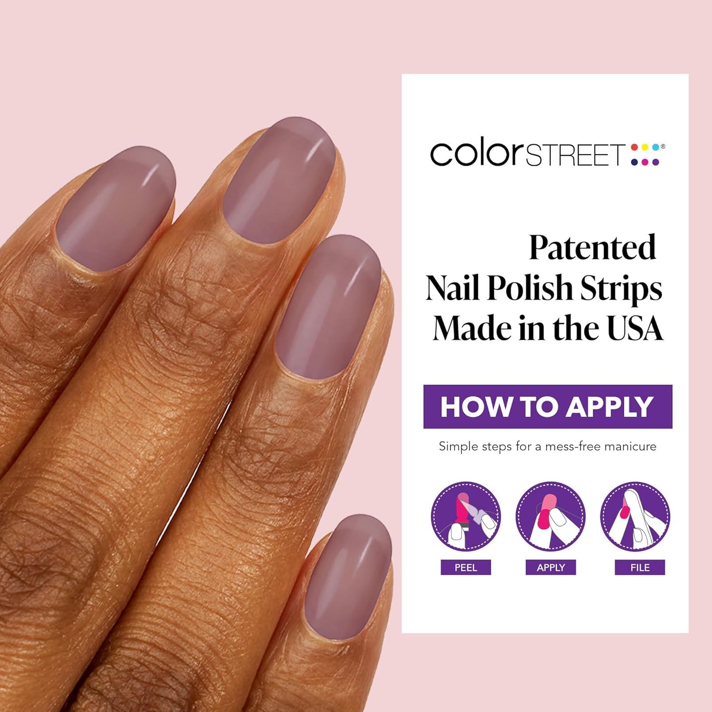 Color Street Macaron Nail Strips