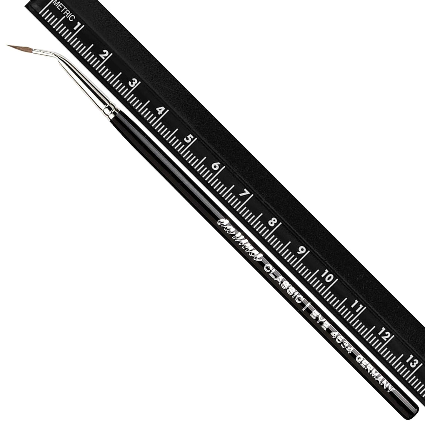 da Vinci Cosmetics Series 4634 Classic Eyeliner Brush, Bent Pointed Russian Red Sable, 20.4 Gram