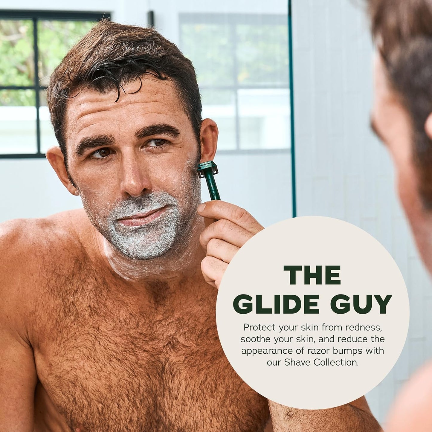 Dr. Squatch Wood Barrel Bourbon Smooth Shave Bundle - Easy Glide Butter + Soothing Post Shave - Natural Ingredients - Manly Fragrance - Moisturizing