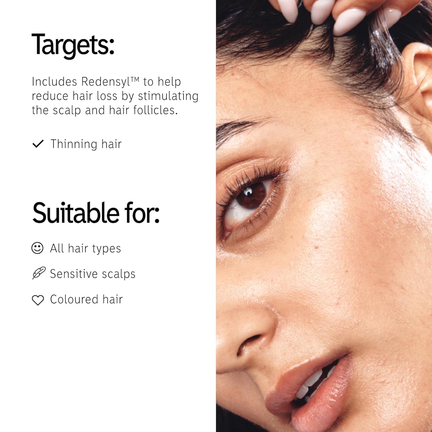 The INKEY List Caffeine Stimulating Scalp Treatment, Contains Redensyl and Caffeine to Encourage Natural Hair Growth Cycle, Leaves Hair Feeling Soft, 5.07 fl oz