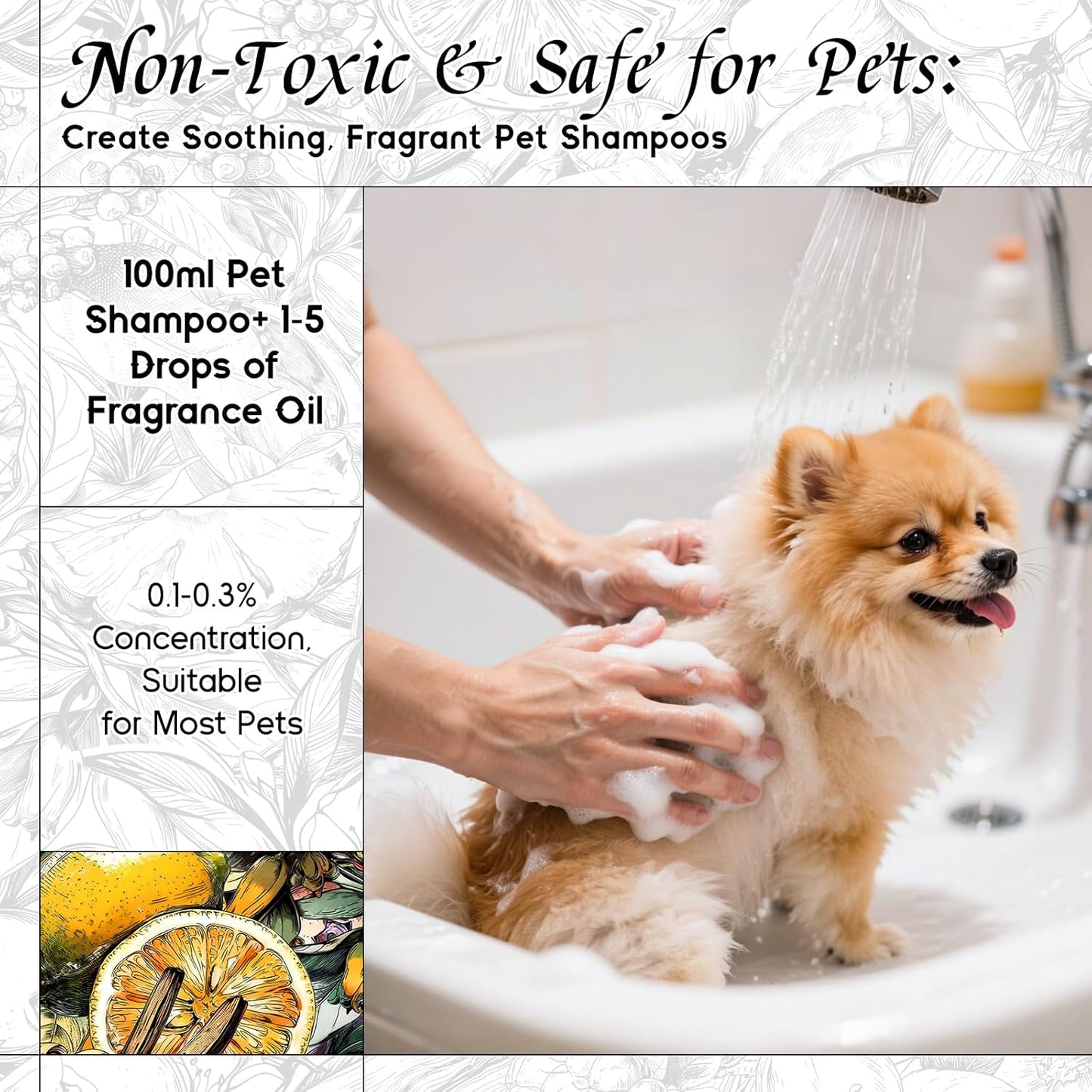 HIQILI Amber Soil Fragrance Oil for Diffuser, Inspired by H.er-mes T.erred' H, Perfume & Hair Perfume Mist Making - Citrus, Pepper & Woody Notes, Long-Lasting Scent - 1 Fl Oz