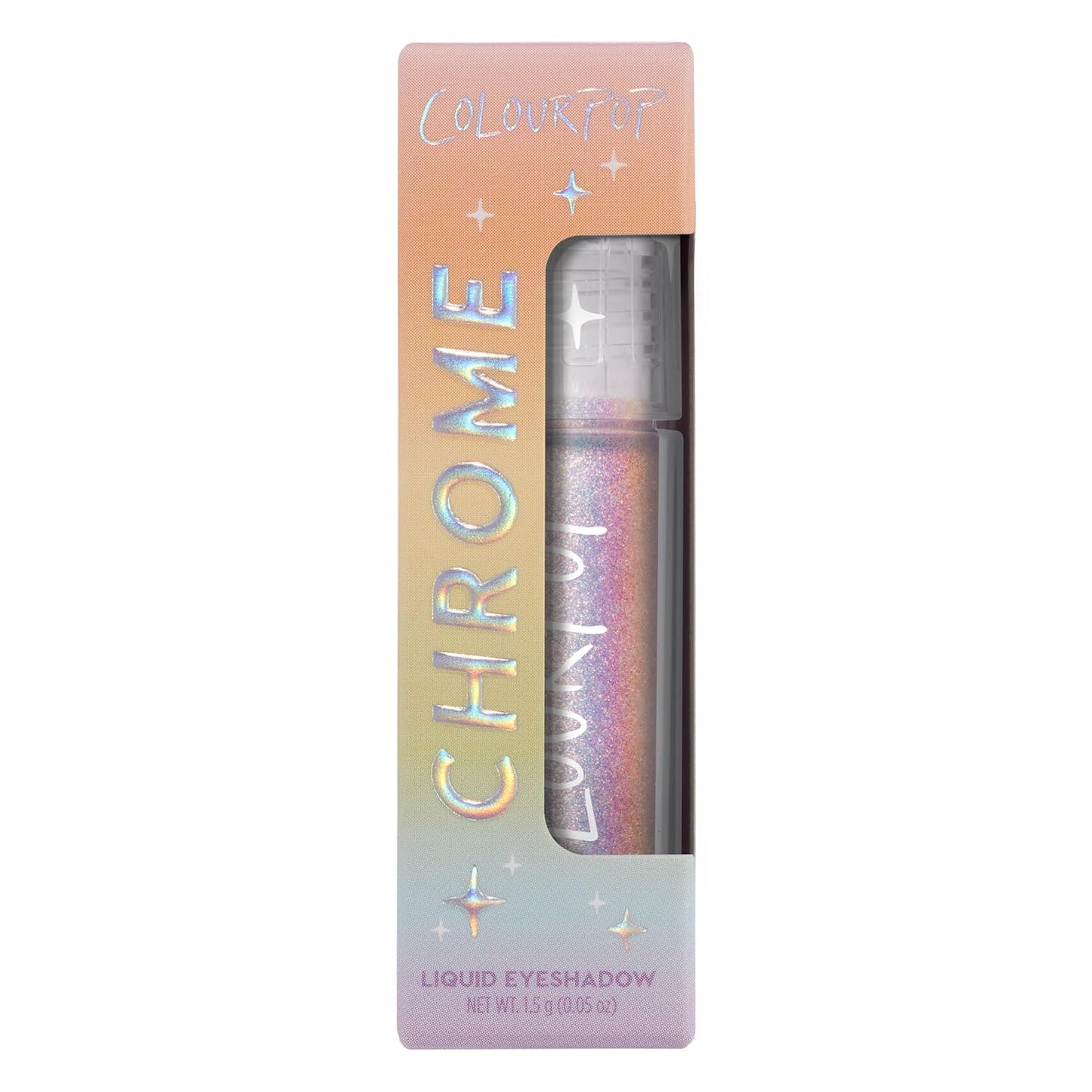 ColourPop Chrome Liquid Eyeshadow - Color-Shifting Chrome Eyeshadow with Long-Lasting & Ultra-Pigmented Formula - Glaze (0.05 oz)