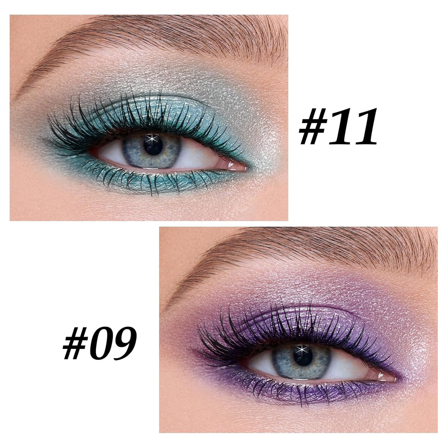 Boobeen Waterproof Eyeshadow Stick - Easy to Use, Shimmer Cream Eyeshadow Pen for Glitter Eye Makeup