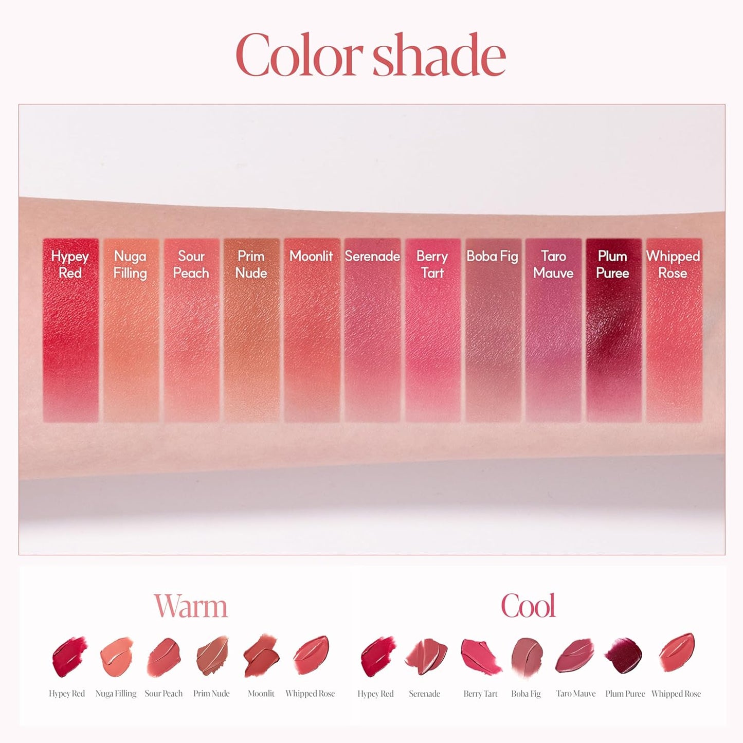 Espoir Couture Lip Tint Fitting Blur #7 Berry Tart 0.14oz | Soft and Creamy Color for Blurry Lip Look | Smudge-Proof Fixing Lip Stain | Lightweight and Comfortable Matte Finish