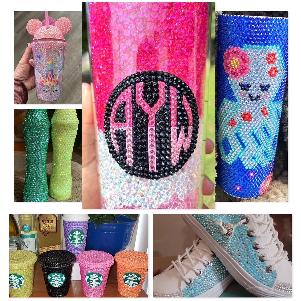 16000PCS Neon Orange AB Resin Rhinestones for Crafting 3mm 4mm 5mm Orange Red Flatback Jelly Stones Bulk SS10 SS16 SS20 Diamonds Gems for Nails Face Eyes Makeup Tumblers Bottles Crafts Clothes Shoes