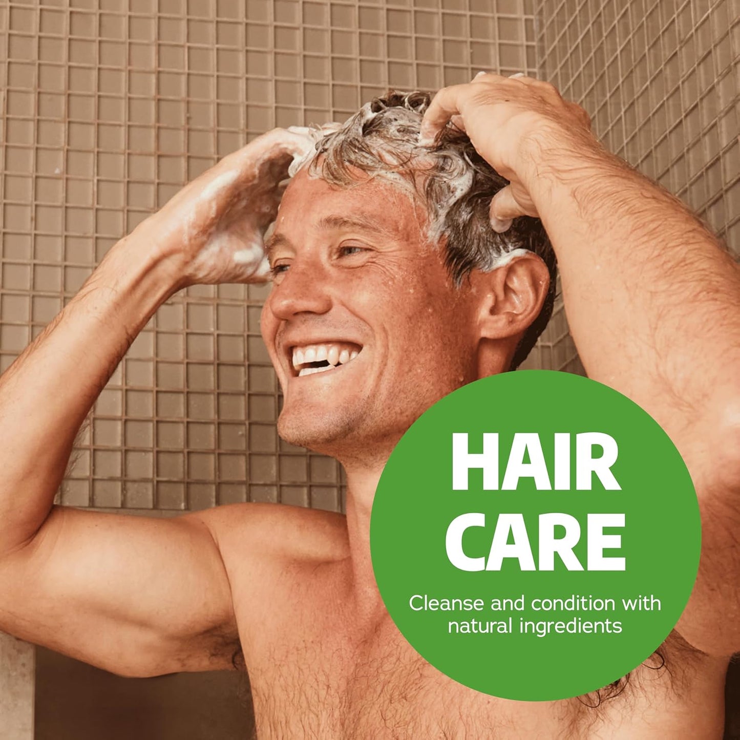 Dr. Squatch Natural Hair Bundle for Men - Healthy, Full Looking Hair - Cool Fresh Aloe Shampoo (8 fl oz), Cool Fresh Aloe Conditioner (11.5 fl oz)