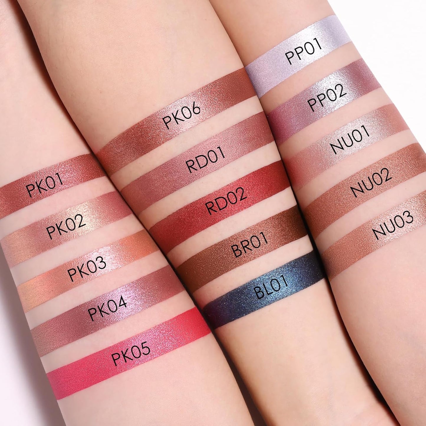 FOCALLURE Metallic Liquid Lipstick,Non Stick Cup Lip Gloss,High Impact Lip Color with Transfer-proof Wear,Long Lasting & Waterproof Lipstick Makeup for Women,RD02 Painkiller