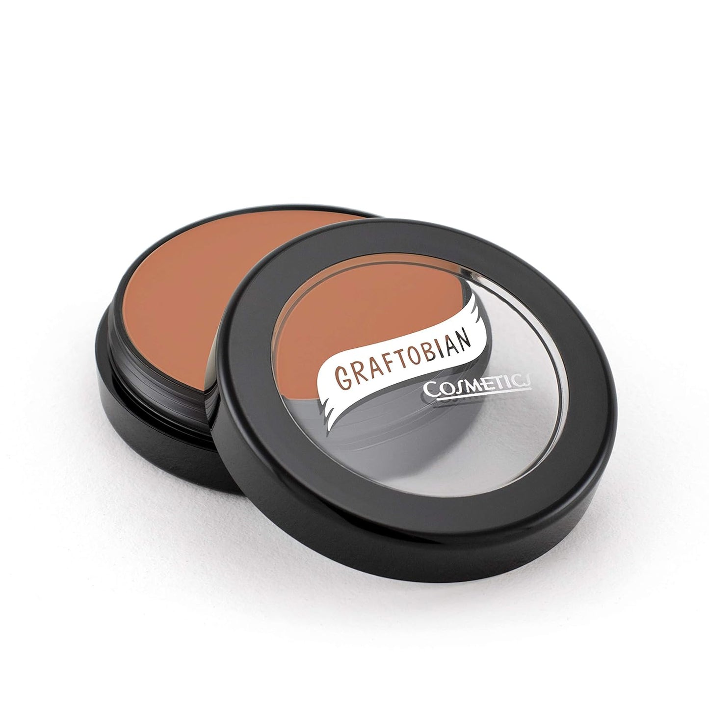 Graftobian HD Glamour Crème Foundation 1/2oz, Weightless Full Coverage Makeup, 65 Inclusive Shades, For All Skin Types, Natural or Full-Glam Looks, For Professionals and Beginners, Auburn