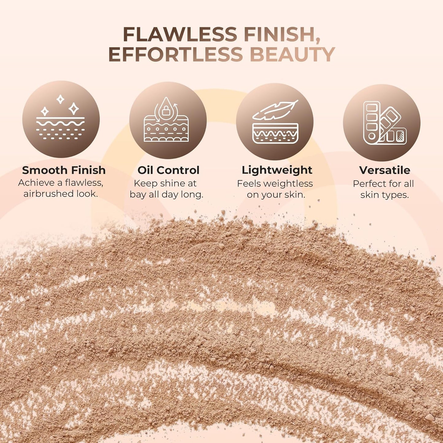 Foundation Powder Refill (Pink Bisque)(12 Gram Bag) By Sweet Face Minerals, Lightweight Mineral Loose Makeup Powder with SPF 20, Full Coverage Flawless Finish, Talc-free, Cruelty-Free, Refill Pouch