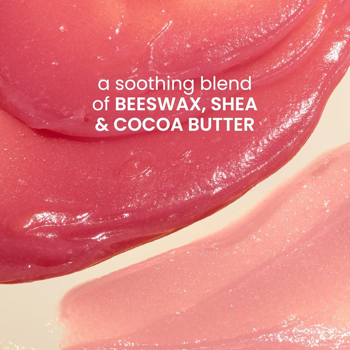 Burt's Bees Rescue Lip Relief, Watermelon & Berry Medley, Hydrating Lip Balm for Dry Cracked Lips, with Responsbily Sourced Beeswax and Shea Butter, 100% Natural Origin, 2 Pack, 0.35oz