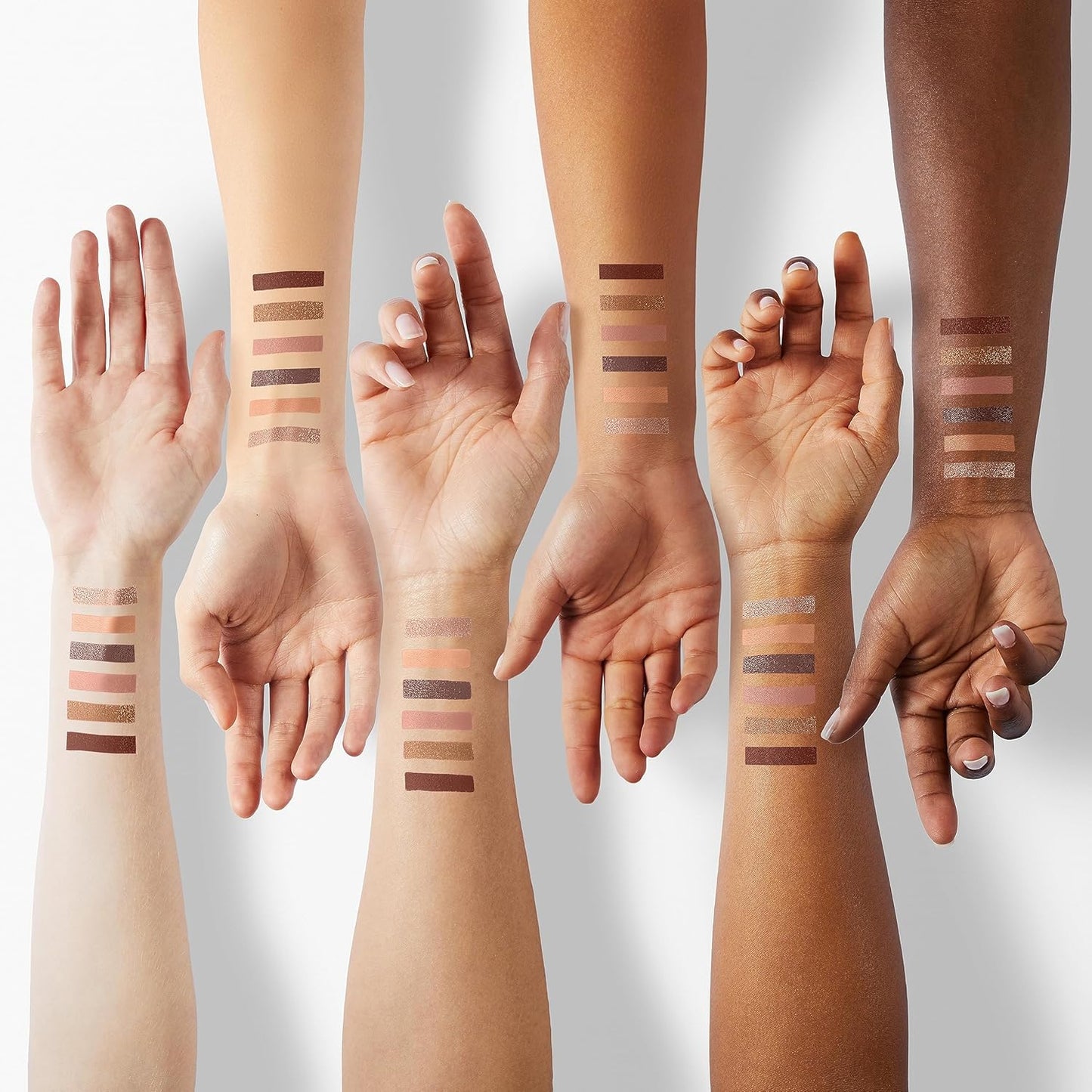 Julep Eyeshadow 101 Neutral Palette Creme-to-Powder 6 Piece Matte & Shimmer Eyeshadow Set